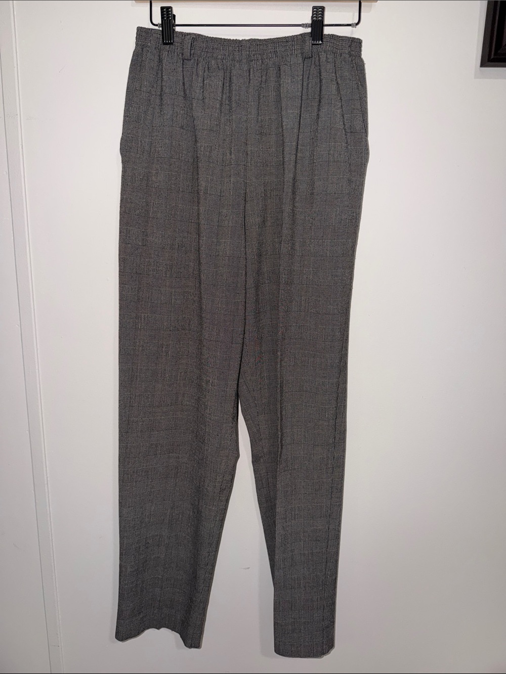 Alfred Dunner Gray Plaid Women's Dress Pants